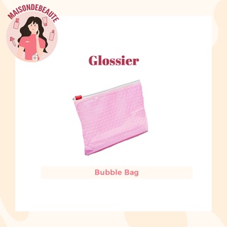 Image of GLOSSIER BUBBLE ZIPLOCK / PINK POUCH