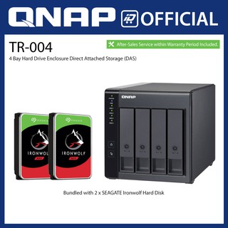 QNAP TR-004 4 Bay Hard Drive Enclosure Direct Attached Storage (DAS)