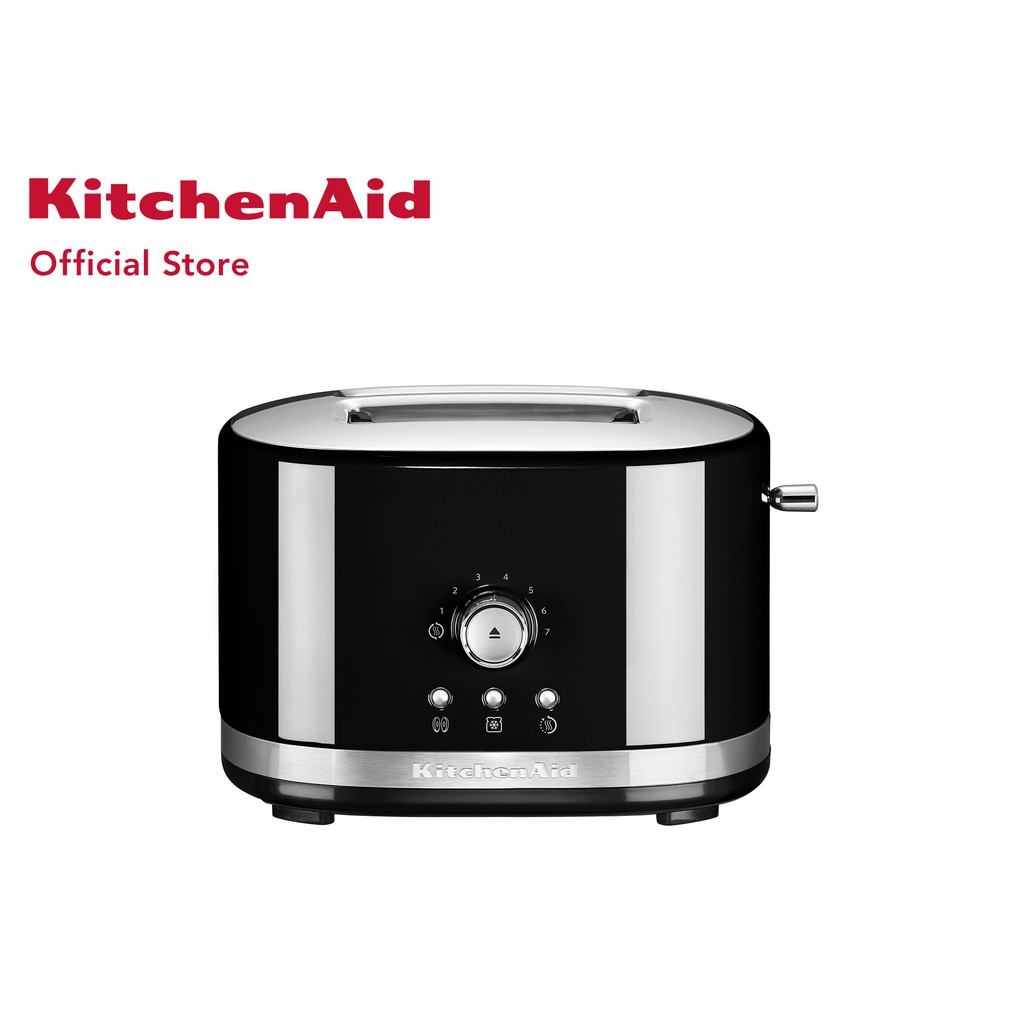 KitchenAid Proline 2 Slice Toaster Onyx Black 5KMT2116BOB Shopee Singapore