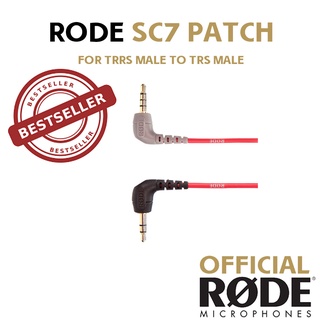 Rode SC7 3.5mm TRS Male to 3.5mm TRRS Male patch cable