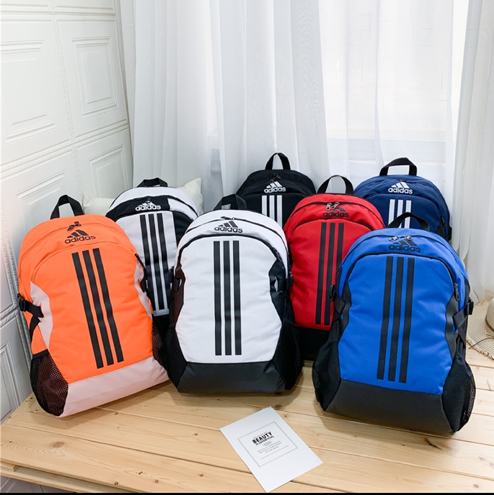 adidas the brand with the 3 stripes backpack