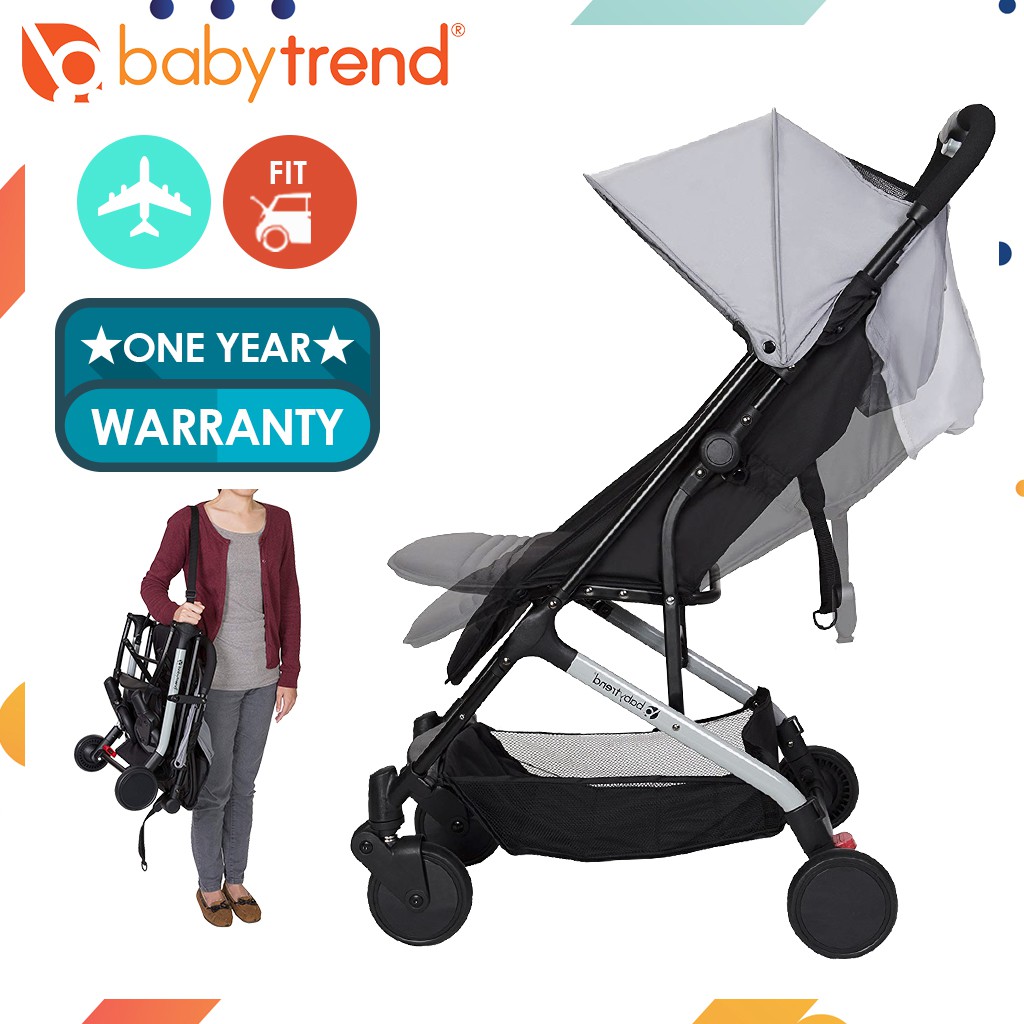 1 hand fold stroller