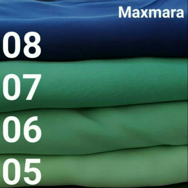 Maxmara Lux Premium Plain Fabric Super Sale Price Per 0 5 M Shopee Singapore