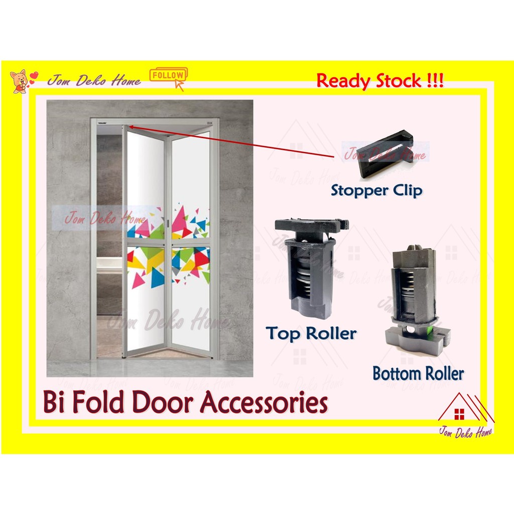Malaysia] Vitally BiFold Door Roller Accessories Replacement for
