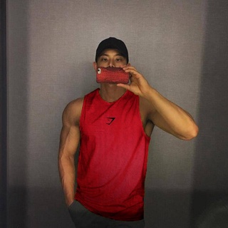 Image of thu nhỏ Muscleguys gymshark Mens Gym Workout mesh Breathable dry quick Vest Tops basketball fashion Causal Singlets #4