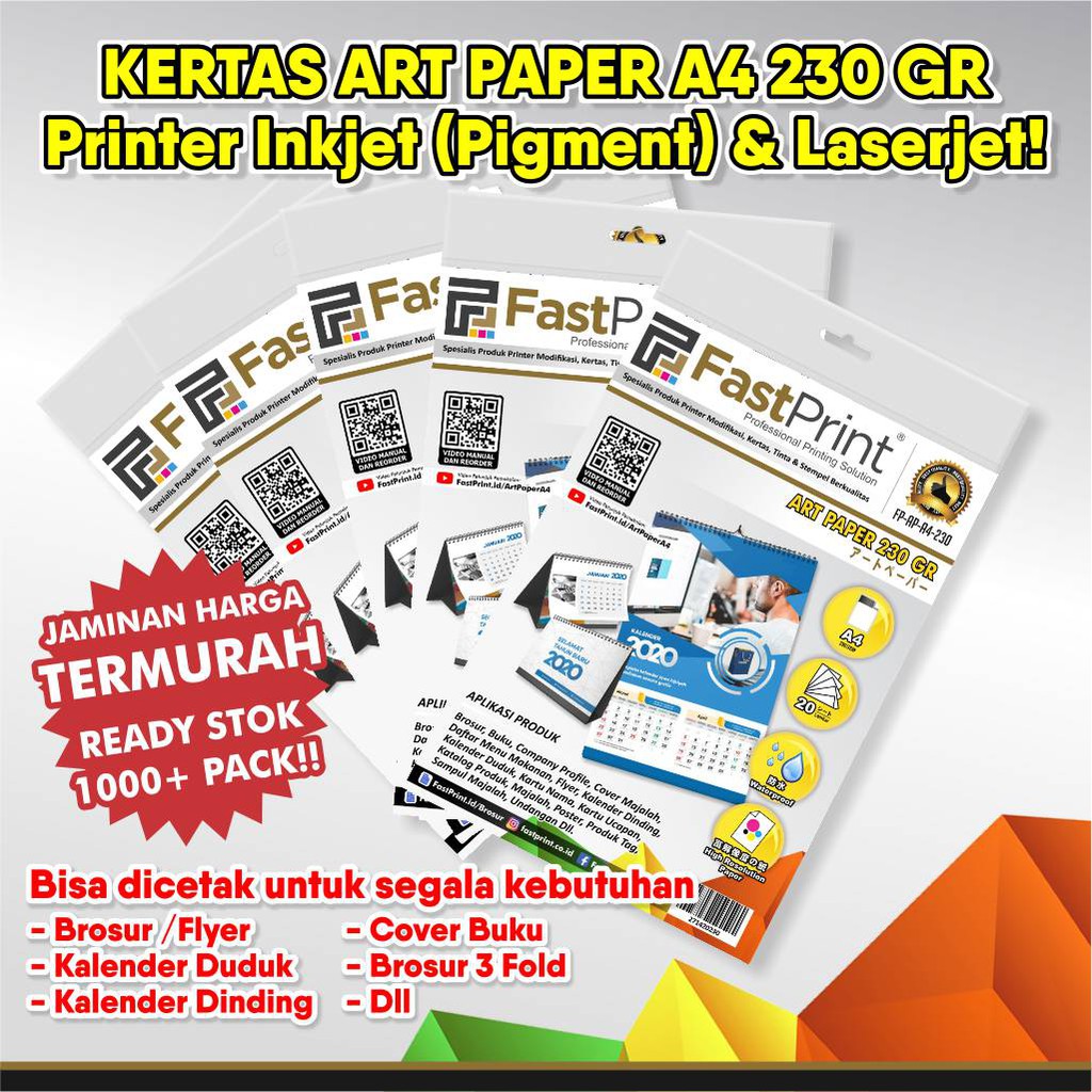 Art Paper Printer Paper 230 Grams Shopee Singapore