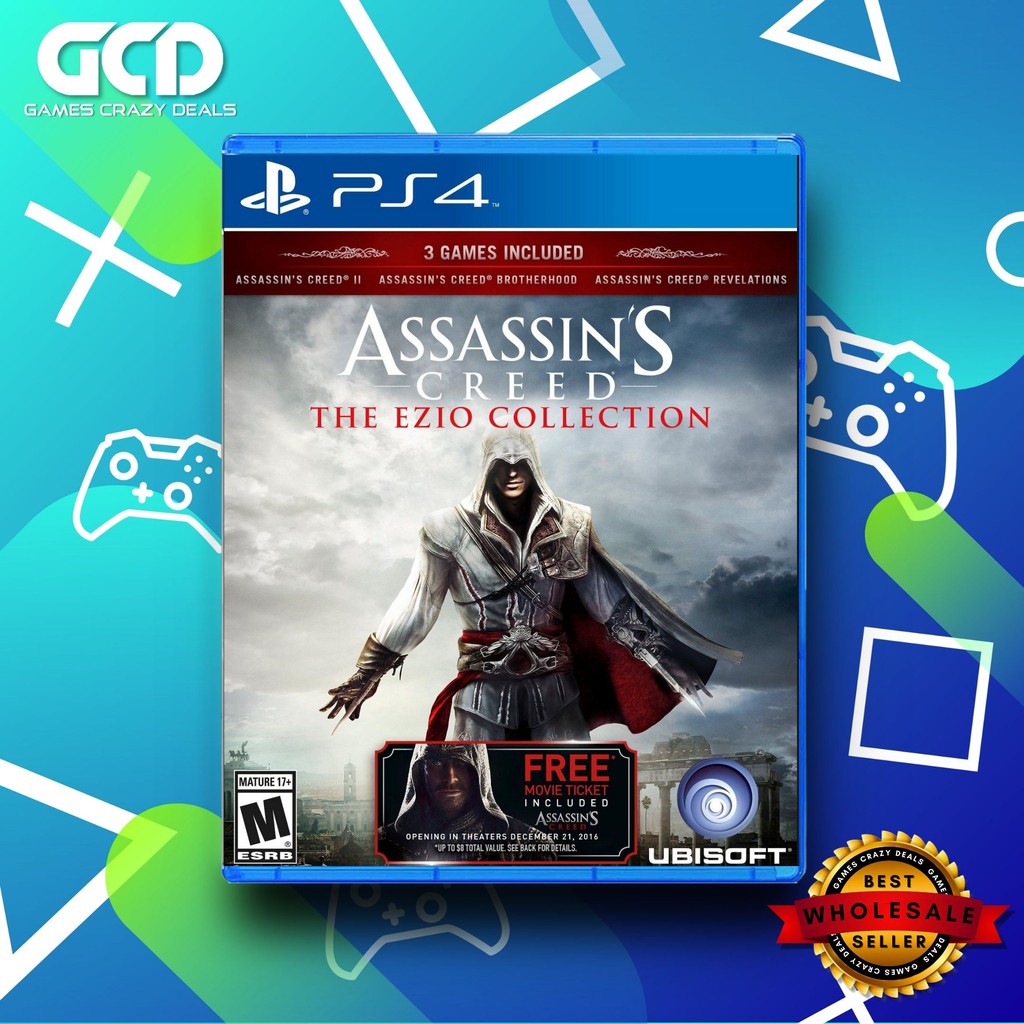 Ps4 Assassin S Creed The Ezio Collection Shopee Singapore