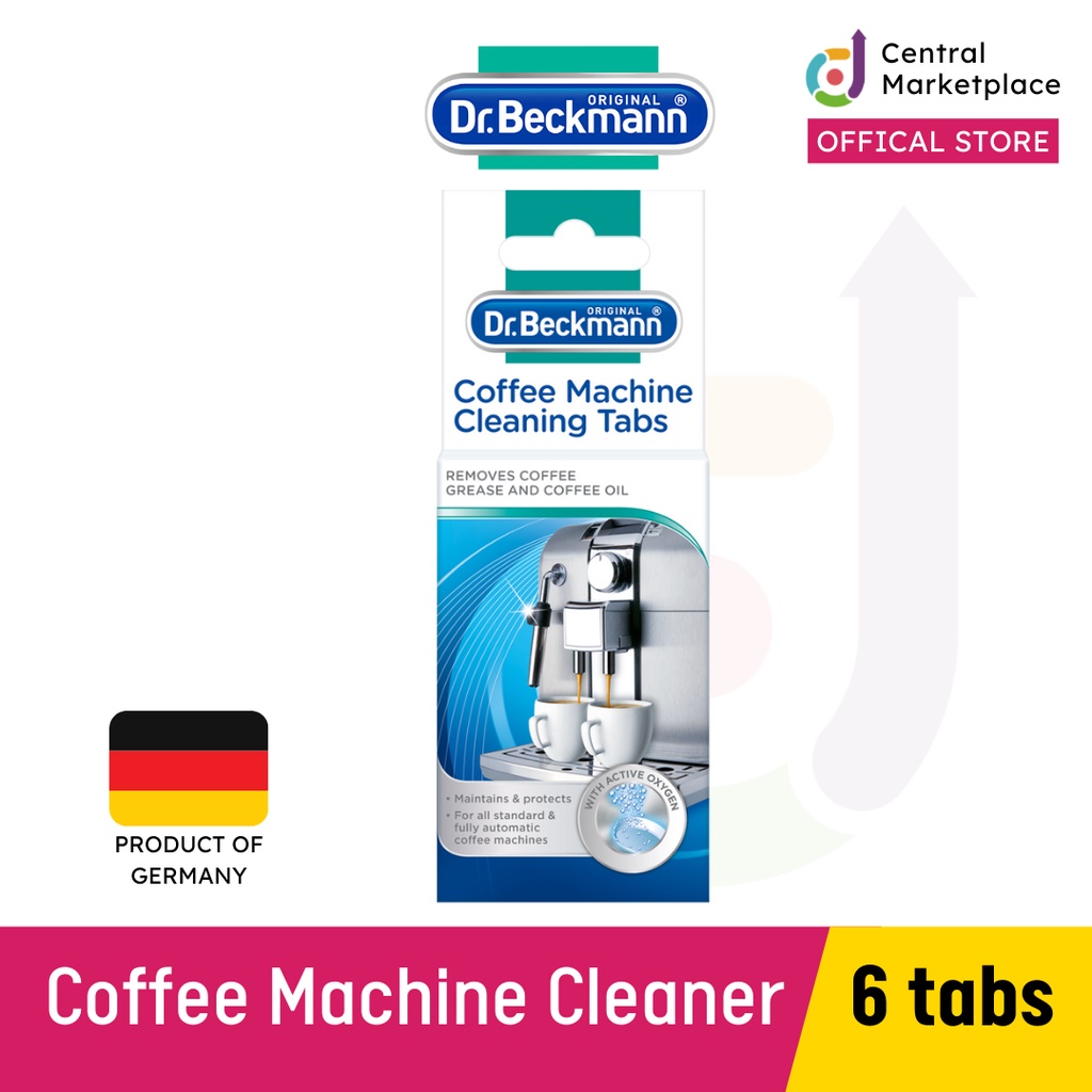 Dr Beckmann Coffee Machine Cleaning Tabs (6s in a box) Shopee Singapore