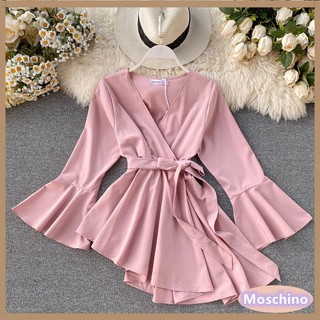  korean  style women ladies chiffon shirt blouse baju  baju  wanita lengan  panjang  Shopee Singapore