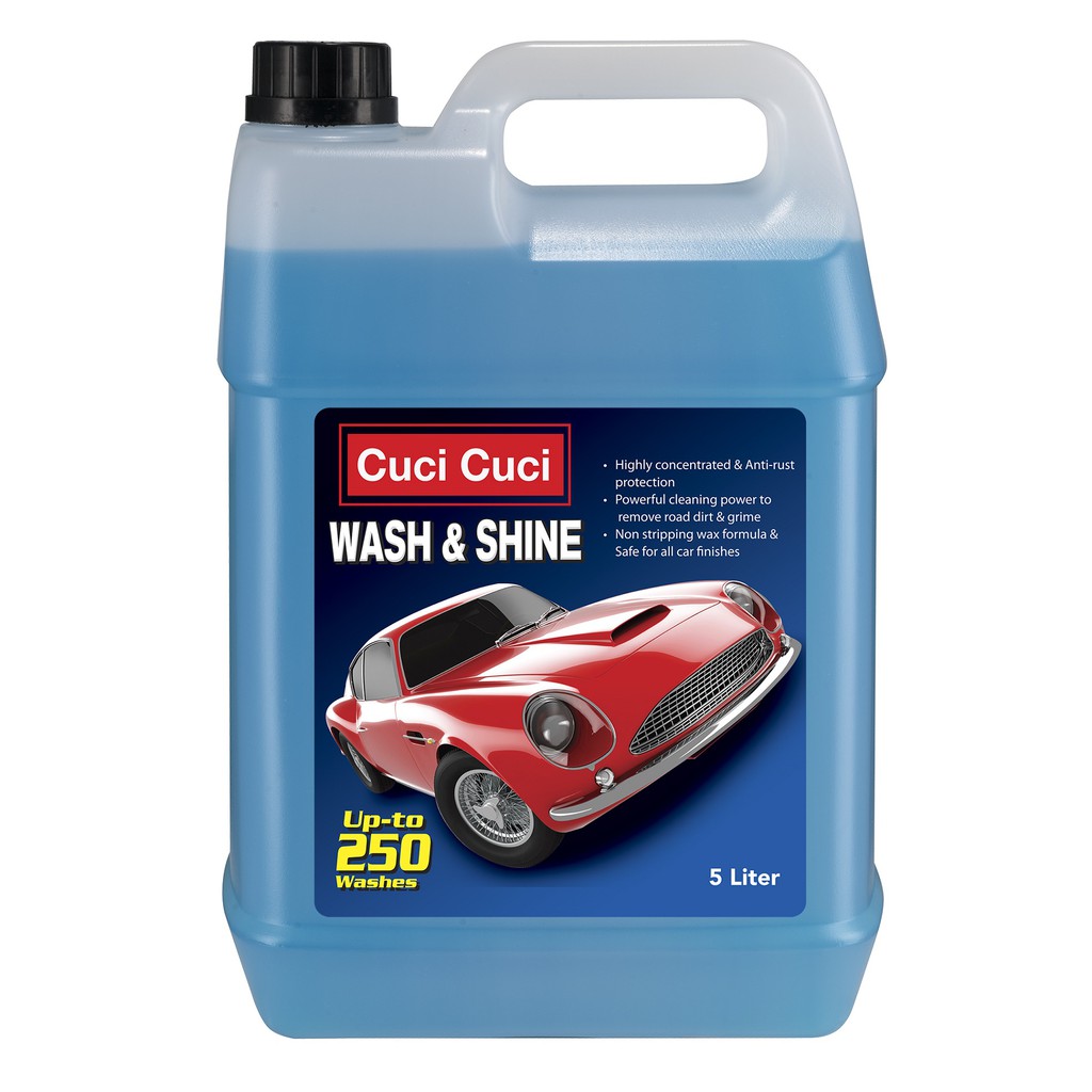 Cuci Cuci Car Wash And Shine Shampoo 5 Liters Ship Everyday Mon Fri Shopee Singapore