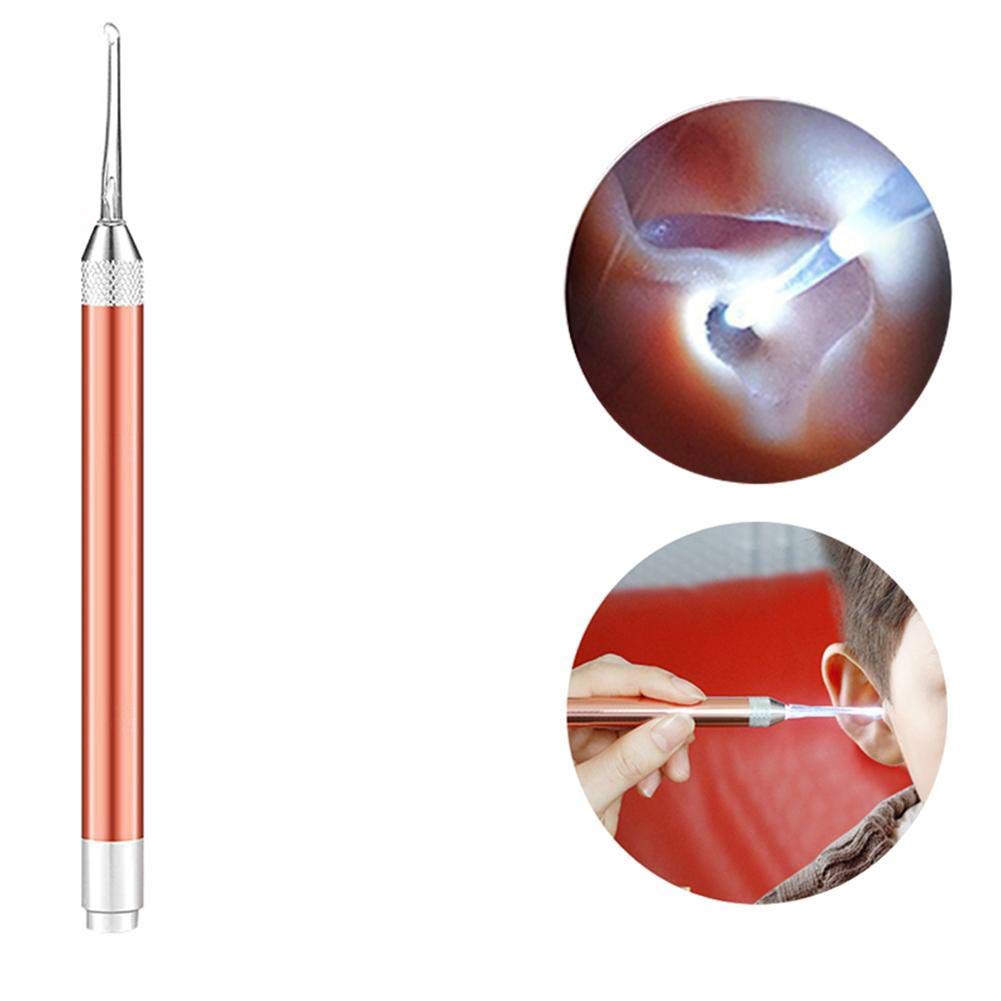 Ear Spoon Digger Ear Wax Removal Tools Ear Spoon with Light Shopee
