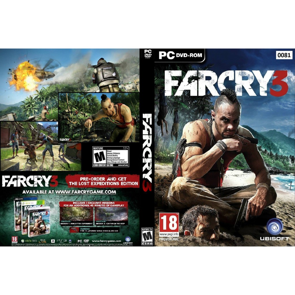 Pc Far Cry 3 Deluxe Edition Shopee Singapore