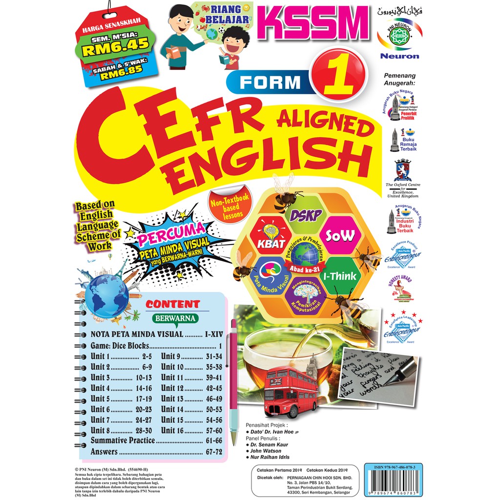 Form 4 Cefr Textbook