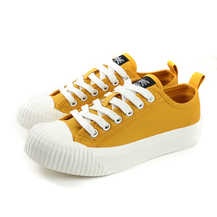mustard canvas shoes