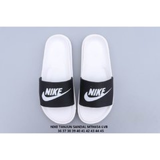 white nike tanjun sandals