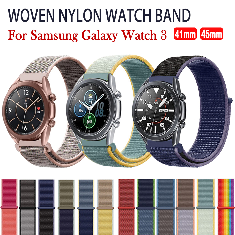 mrotech galaxy watch quick release nylon sport loop