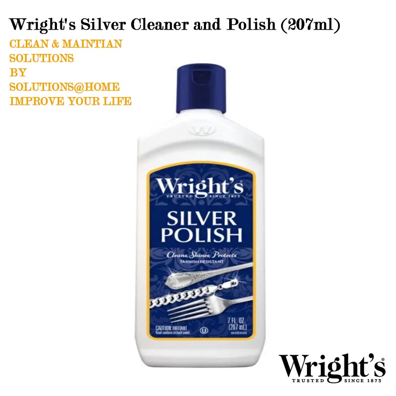 Wright's Silver Cleaner and Polish ( AmmoniaFree Use on Silver