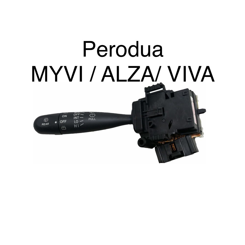 WIPER SWITCH (NEW) GENUINE ORIGINAL PART PERODUA - VIVA 