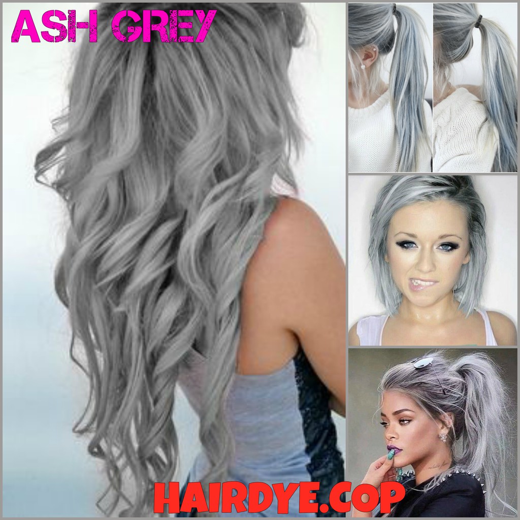 Ash Grey Cheap Hair Dye