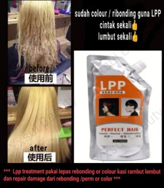 Serum Apa Sesuai Selepas Bleach Rambut