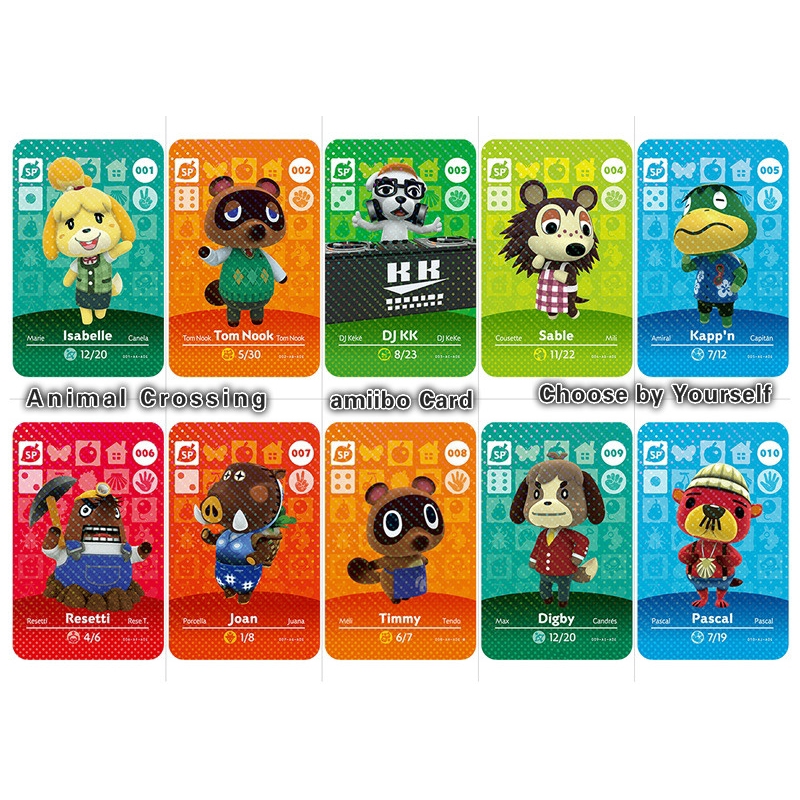 animal crossing all amiibo