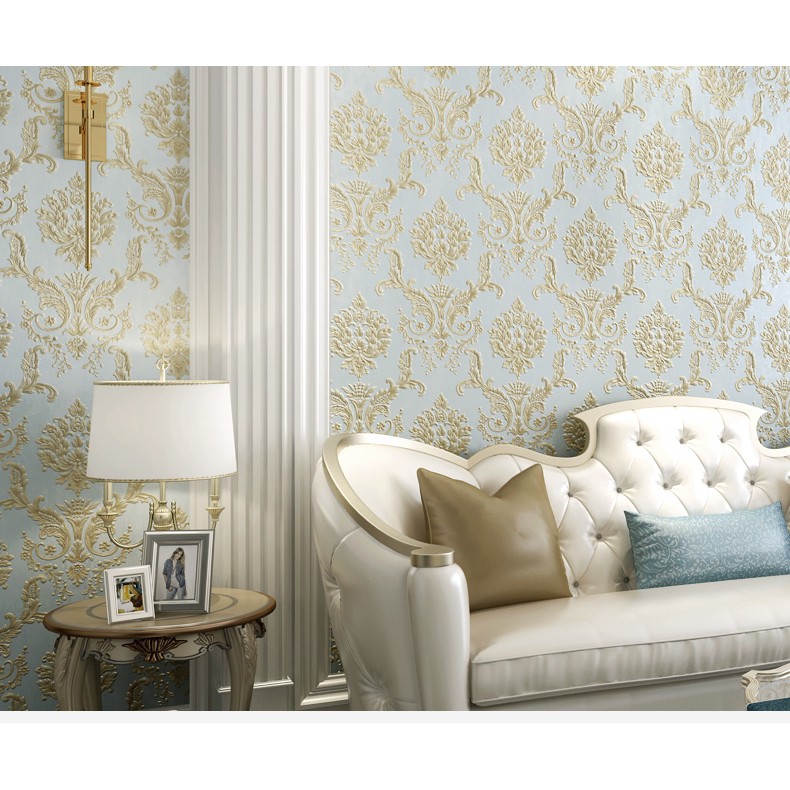 Wallpaper Design For Drawing Room Wall