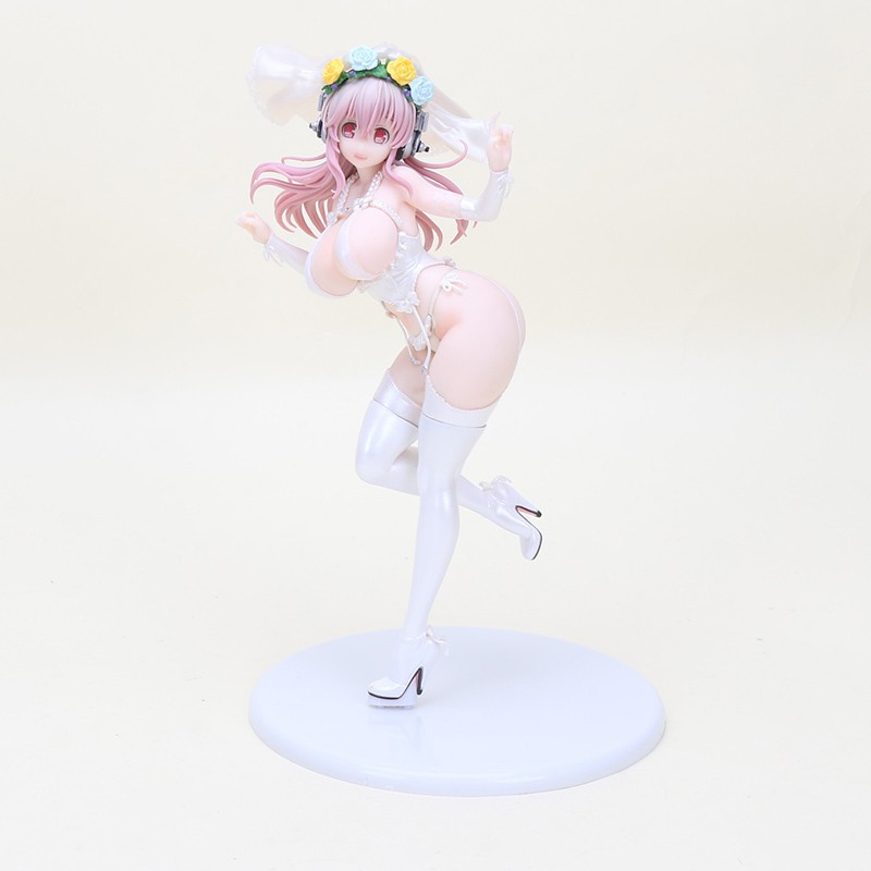 Super Sonico Hot Girl Wedding Dress Swimsuit Bikini Pvc Action