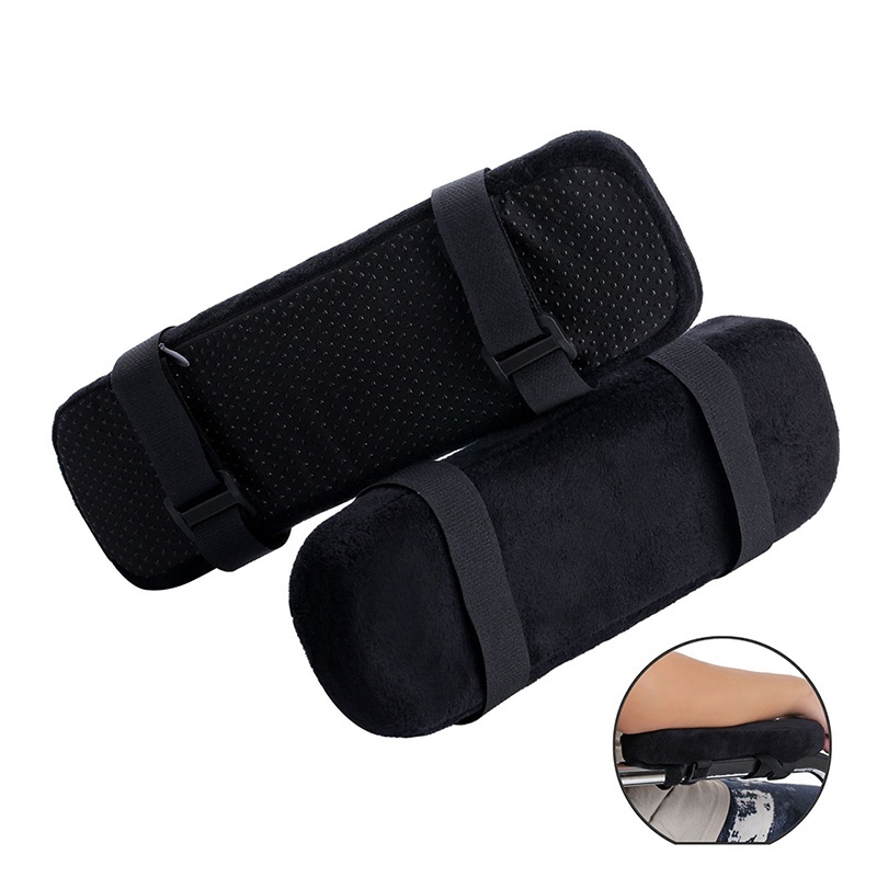 Ergonomic Memory Foam Elbow Cushion Chair Armrest Pad For Home or ...