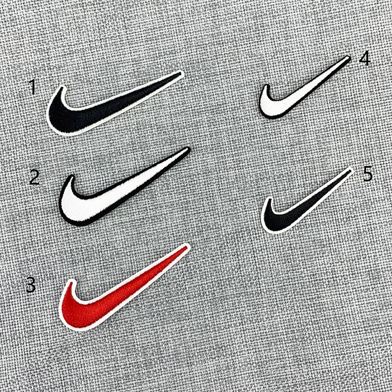 nike swoosh logo patch