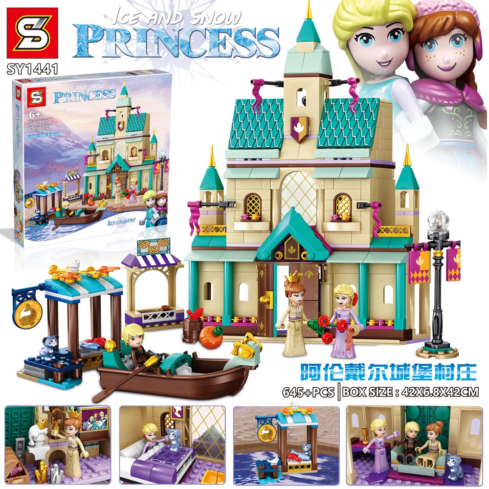 lego arendelle castle