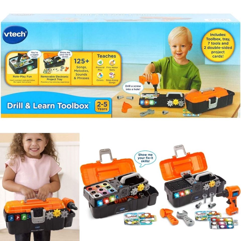 vtech drill and learn toolbox playset