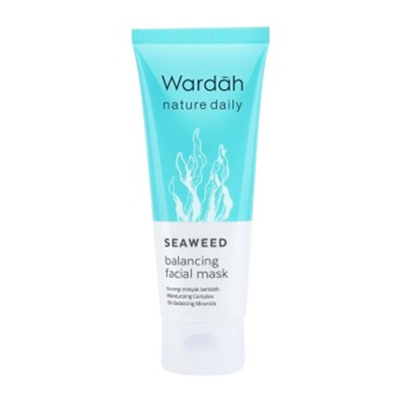 Wardah Nature Daily Seaweed Balancing Facial Wash 60ml Shopee Singapore