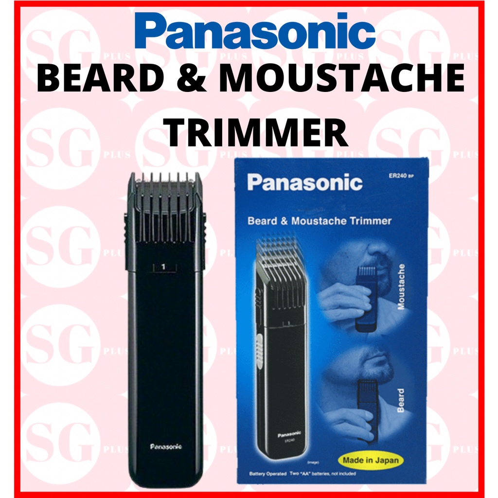 Panasonic ER240 Beard Trimmer Shopee Singapore