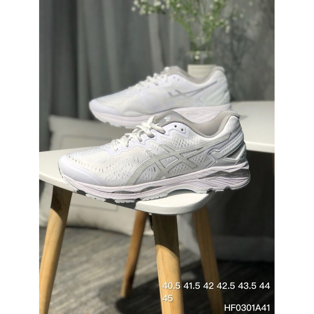 Original Asics Gel Kayano 23 White Men And Women Shoes Professional Sport Running Shoes Buffer Sneakers Shopee Singapore