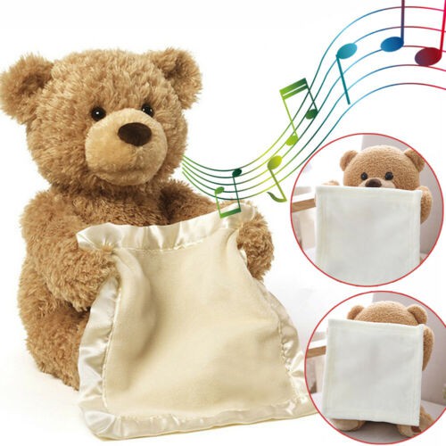 gund peek a boo bear personalized