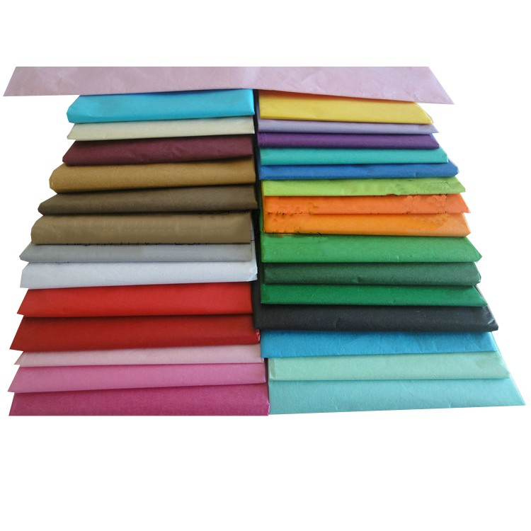 20 Sheets Coloured Tissue Wrapping Paper for Gifts or Hamper Fillers