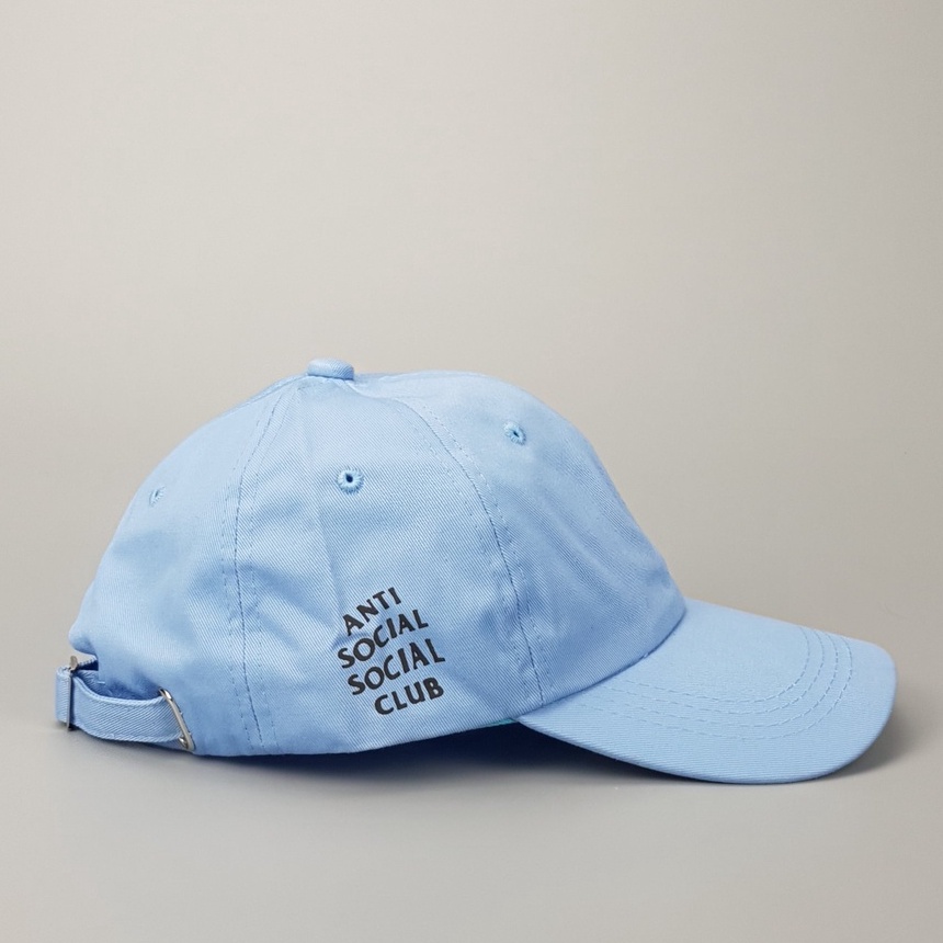 Anti Social Social Club, Baby Blue Cap, ASSC, 100% Authentic, Rare | Shopee  Singapore