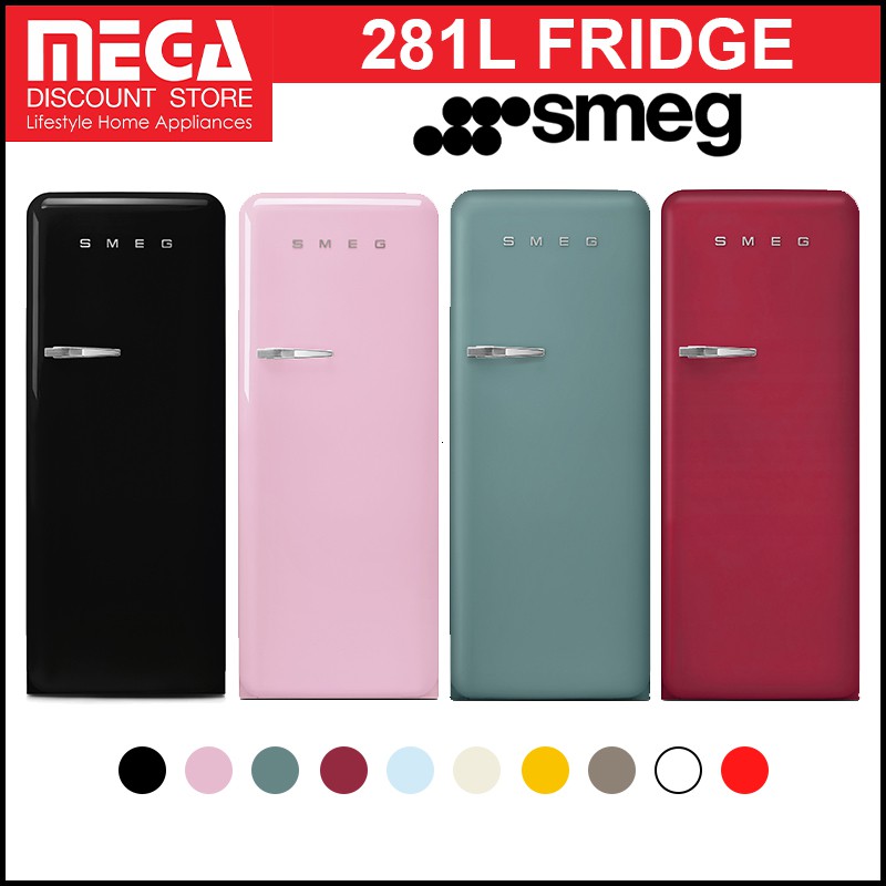 SMEG FAB28 281L 1DOOR FRIDGE Shopee Singapore