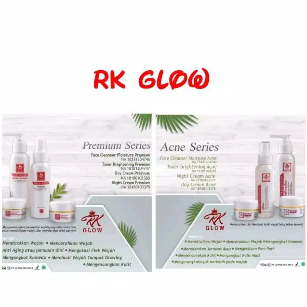 rk glow acne