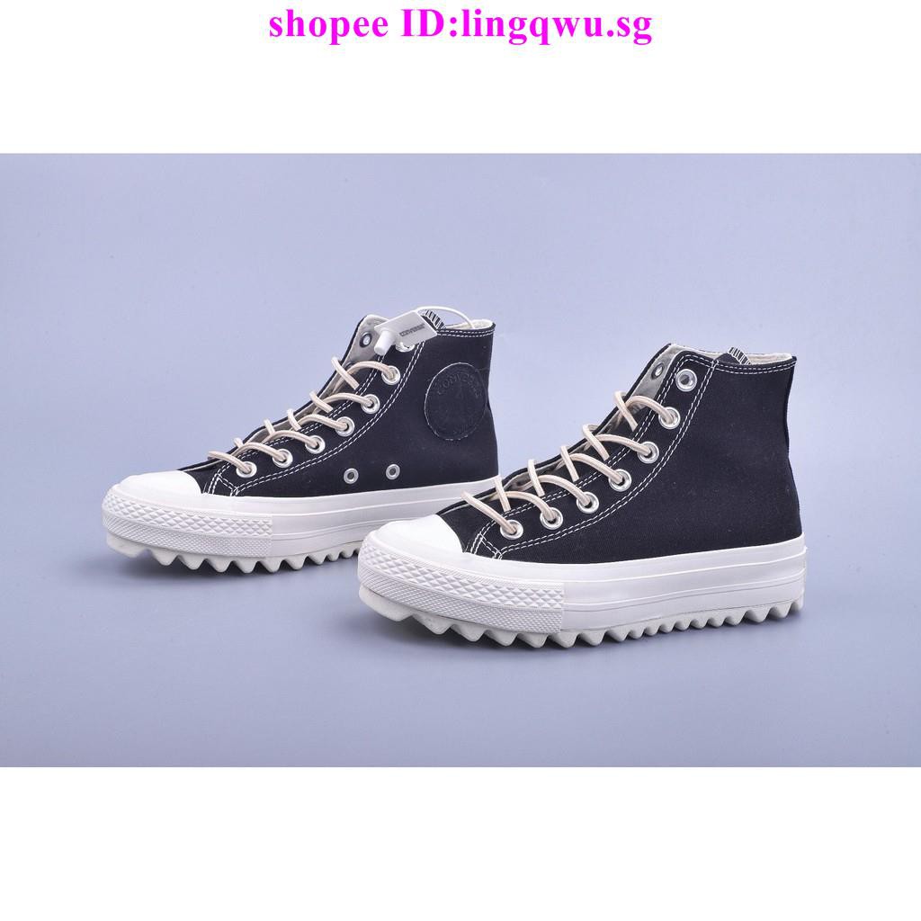 converse chuck taylor all star lift ripple low top sneaker