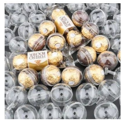 100pcs Ferrero Rocher Case Chocolate Plastic Clear Transparent Casing Ferrero Holder For Bouquet Flower Box Florist Shopee Singapore