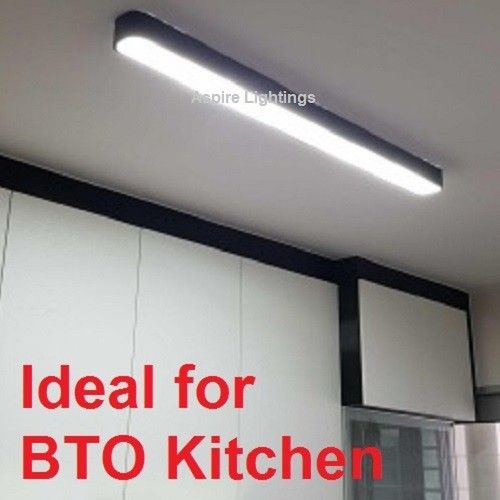 Led Ceiling Pendant Linear Light Home Bto Kitchen Study Living Bedroom Office Singapore