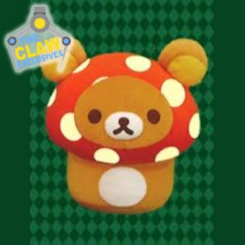 rilakkuma mushroom plush