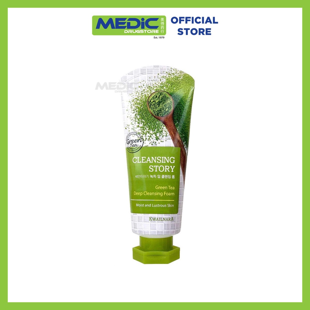 [Bundle of 4] Kwailnara Cleansing Story Green Tea Deep Cleansing Foam
