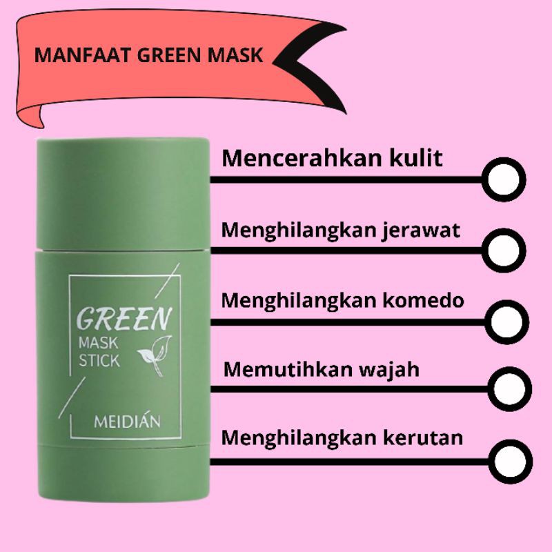 Green Mask Stick Green Mask Green Mask Stick Median Green Mask Stick Original Singapore