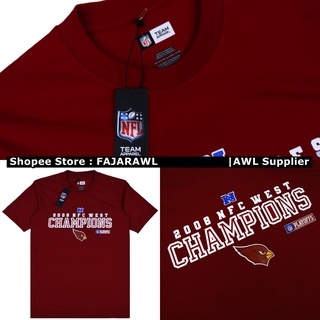 Image of thu nhỏ Nfc WEST CHAMPIONS 2008 NFL PLAYOFFS TSHIRT VINTAGE T-Shirt MAROON TEAM FOOTBALL #0