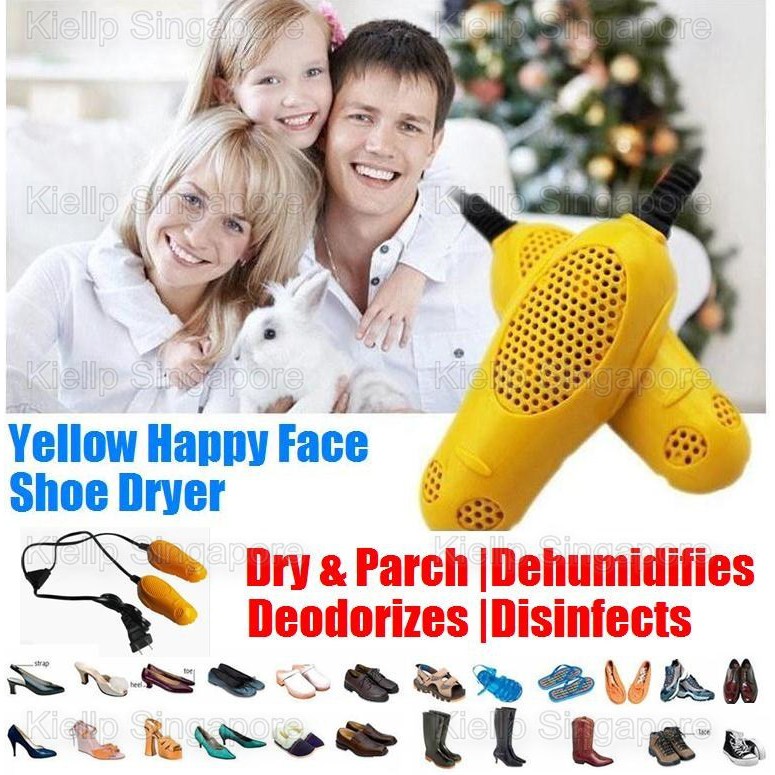 shoe in face