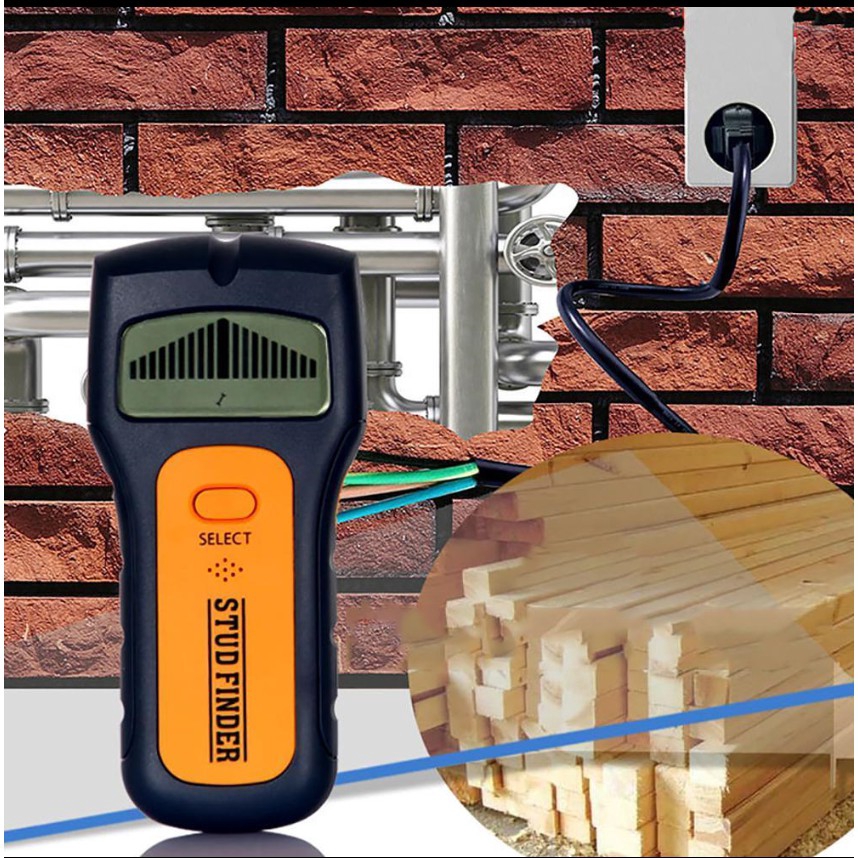 3In1 Wall Metal Detector Stud Sensor Scanner AC Live Wire Rebar