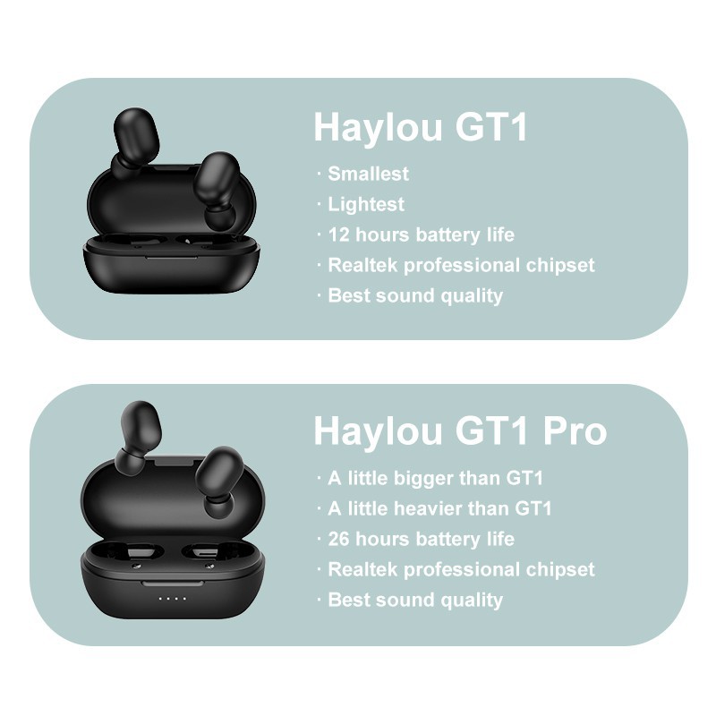 haylou gt1 pro sound quality