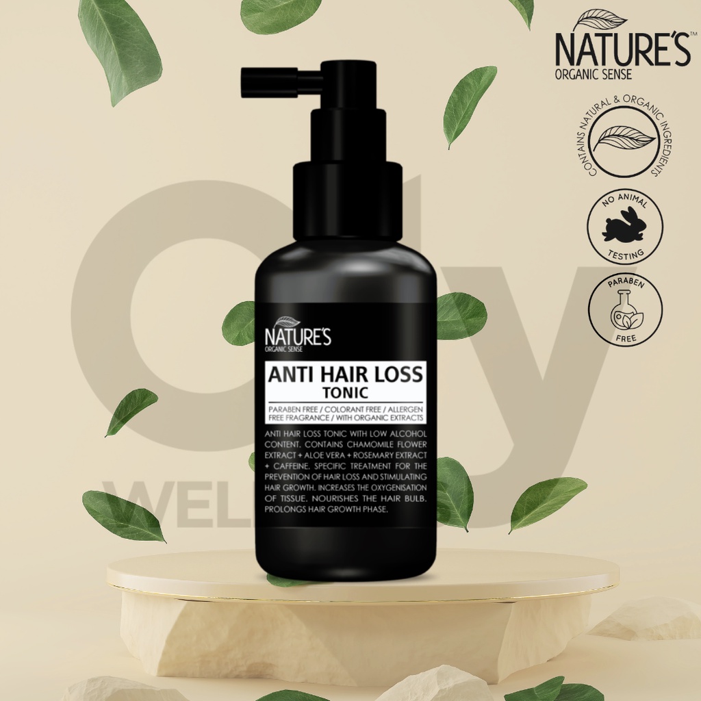 Nature's Organic Sense AntiHair Loss Tonic (100ML) Shopee Singapore
